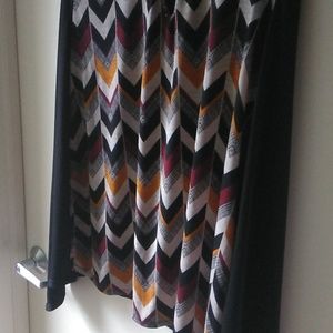 Naif Chevron Multicolor Pattern Top 2X